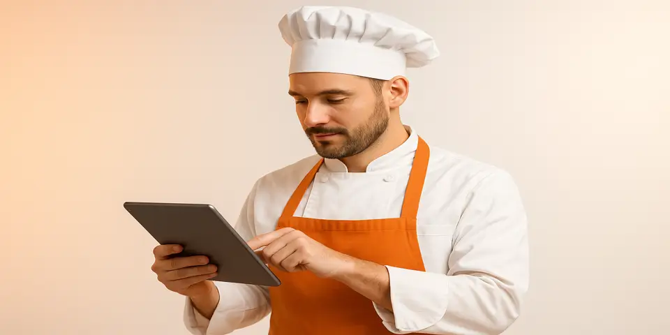 Analyst reviewing AI-generated insights for food product optimization.