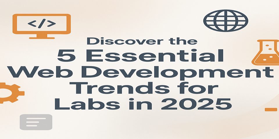 Empowering labs with the latest web development innovations for 2025.