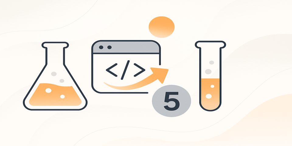 Abstract background illustrating futuristic web technology concepts.