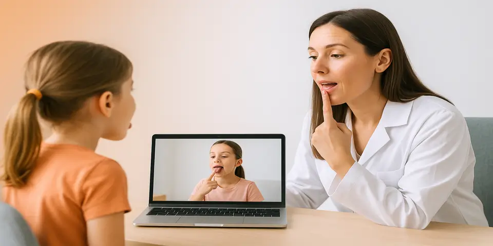 Therapists collaborating on digital tools for patient engagement.