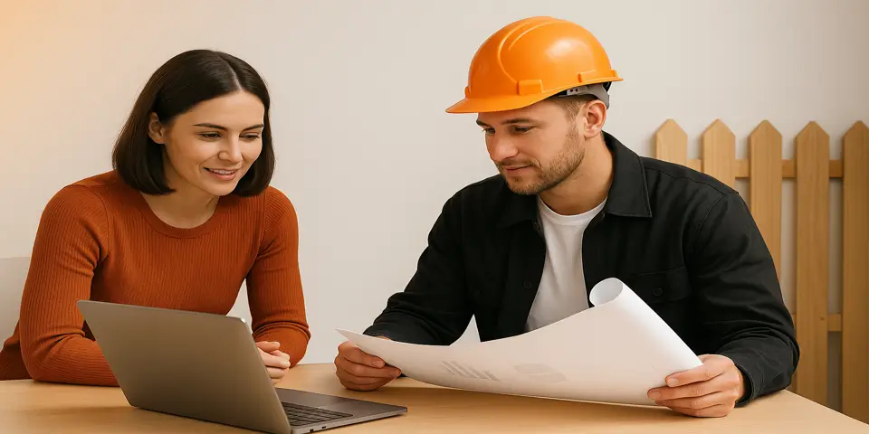 Small team discussing online marketing strategies to grow service-based businesses