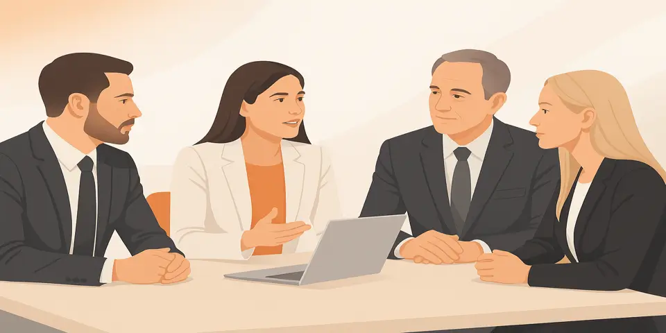 Set of marketing-related icons including charts and analytics symbols arranged with soft gradients.