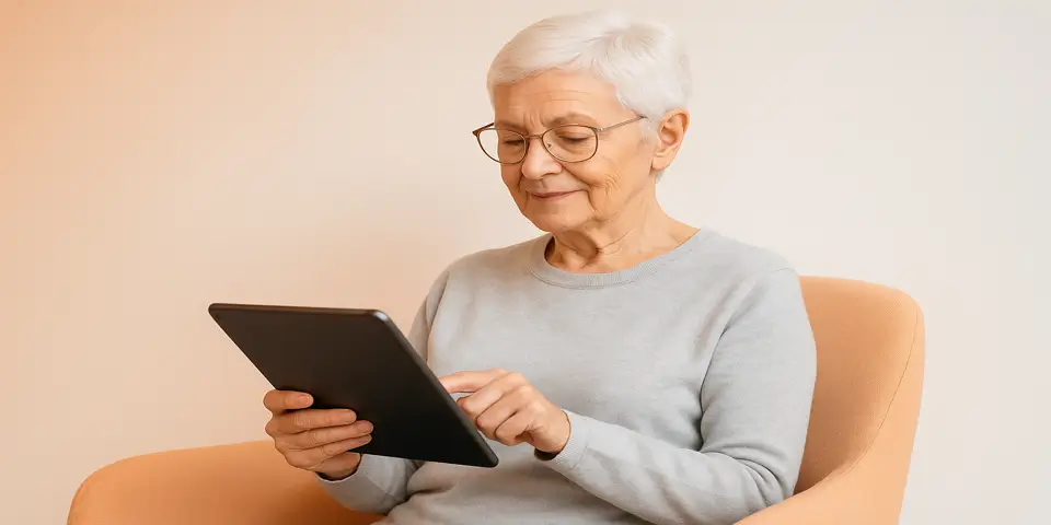 Hyper-real care icon representing safety and modern digital wellness support.