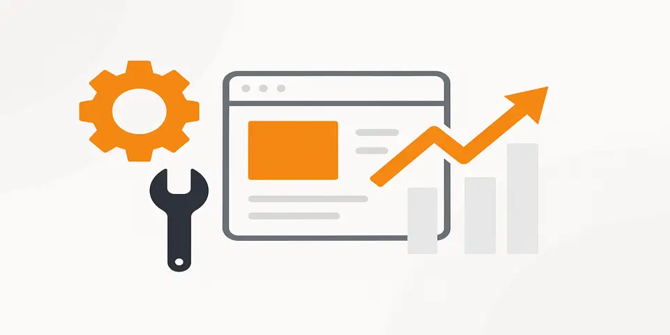 Abstract shapes representing innovation and digital advancement for business growth.