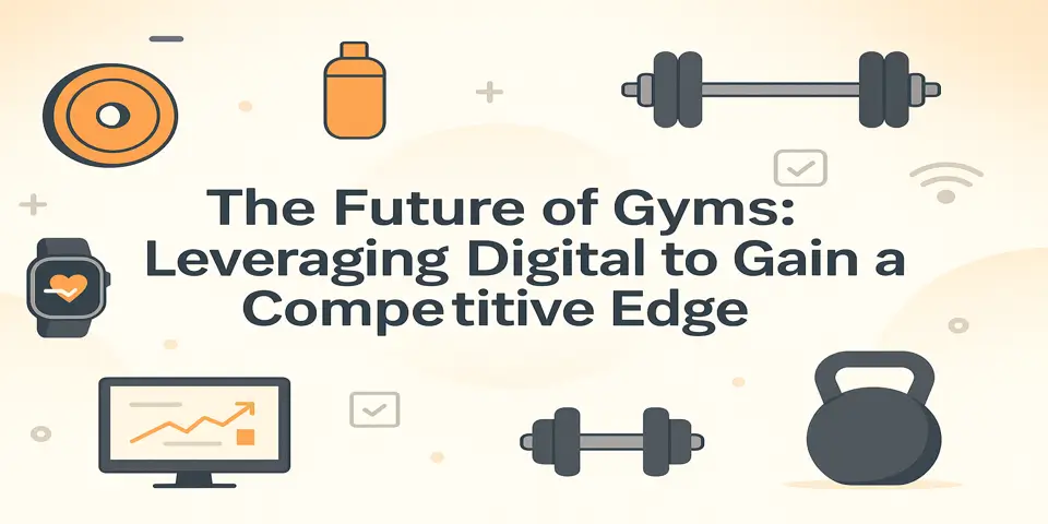 A clean visual showing how digital tools support the future of gym growth.
