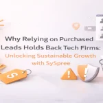 Strategic analysis showing why purchased leads limit sustainable business growth.