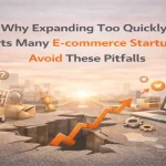 E commerce startup facing growth challenges with warning signs and declining metrics