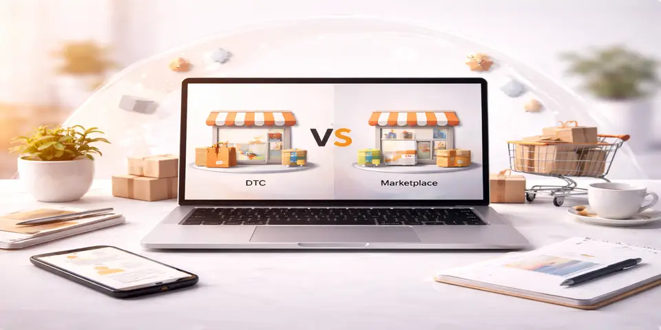 Digital charts, comparison icons, and growth arrows highlighting model differences