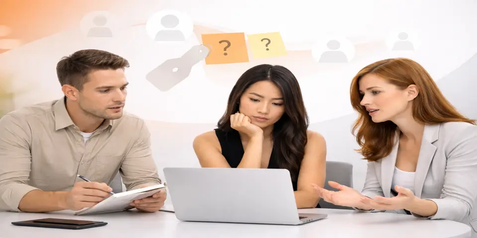 Team analyzing why free trials fail to deliver qualified SaaS leads and planning improvements