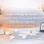 Corporate training growth elements illustrating emerging success models.
