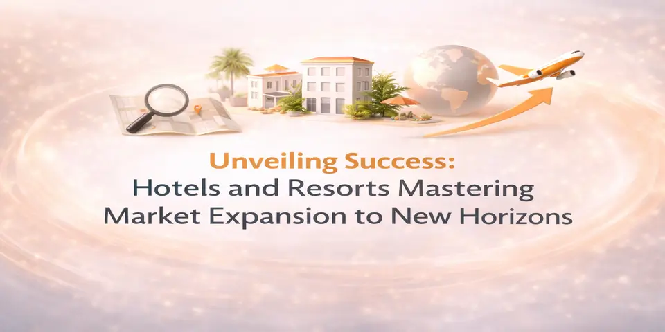 Hotels and resorts achieving market expansion and global growth success