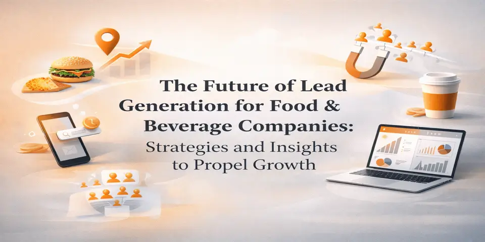 Future focused lead generation strategies for food and beverage companies