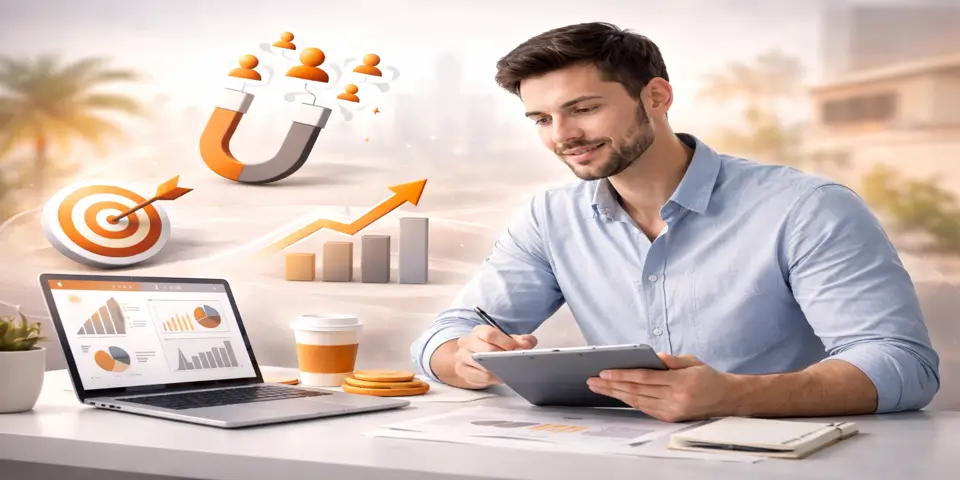 Food and beverage marketing professional planning future lead generation strategies