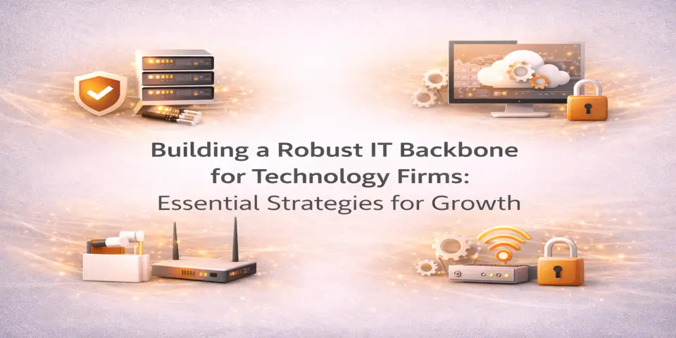 Building a strong IT backbone to support technology firm growth