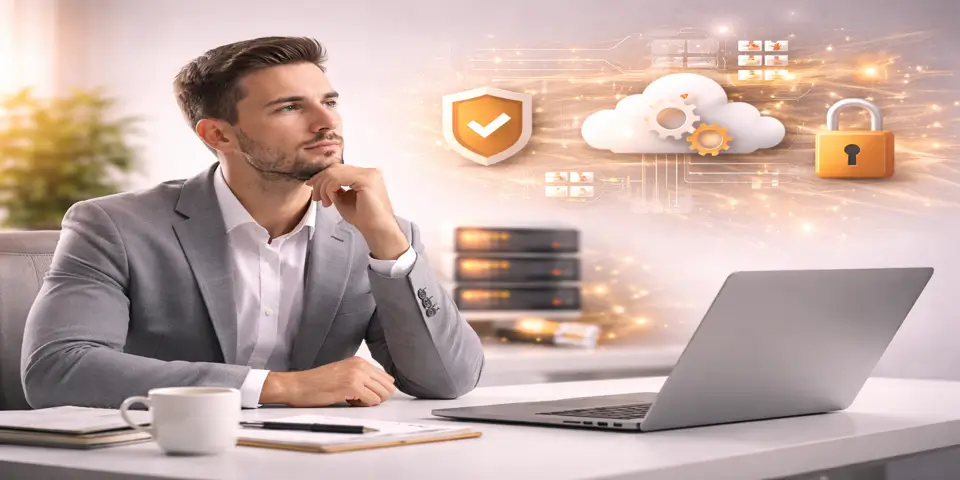 Technology professional planning robust IT infrastructure strategy