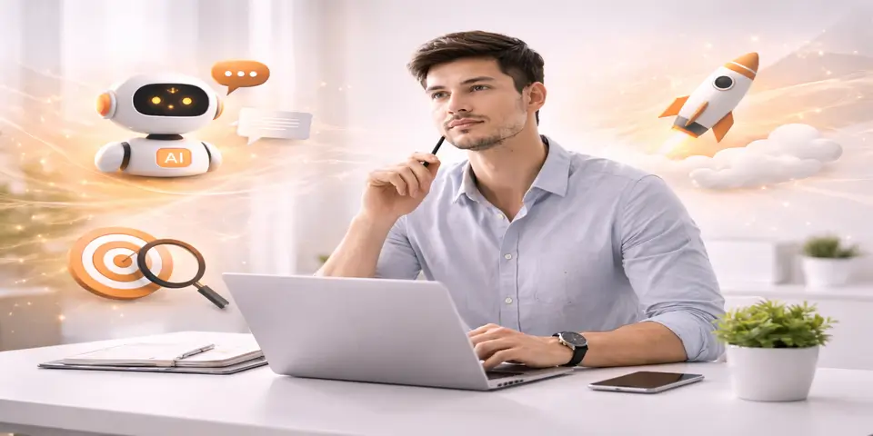 SaaS professional planning AI strategy for business growth