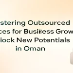 Outsourcing services for business growth in Oman with relevant icons