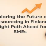 Future of outsourcing in Finland with growth symbols and SME focus