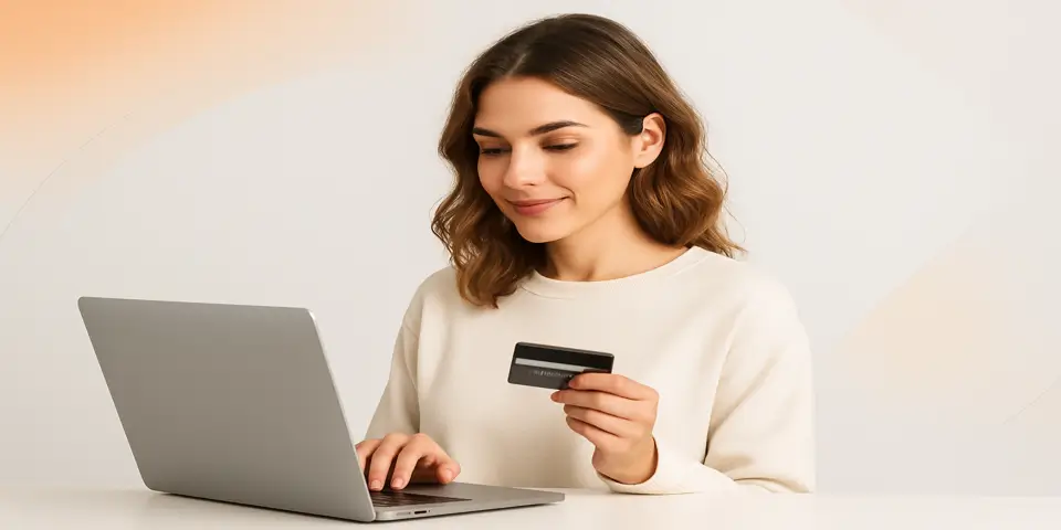 Professional using laptop to analyze e-commerce IT challenges