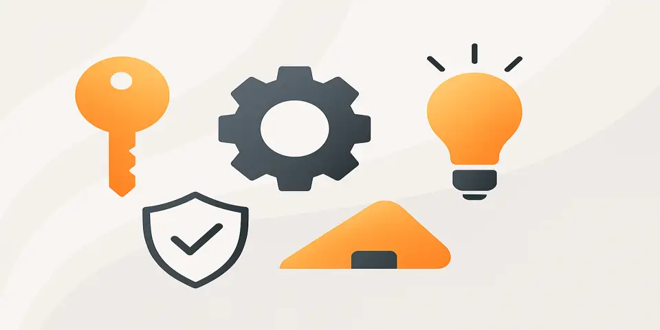 Abstract gradient lines and data flow visuals symbolizing IT connectivity and digital transformation