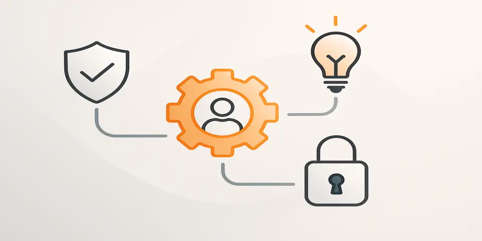 Abstract digital gradients symbolizing IT advancement and technological evolution