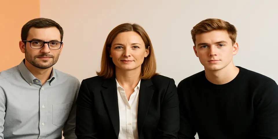 Group of professionals discussing IT strategies for business improvement