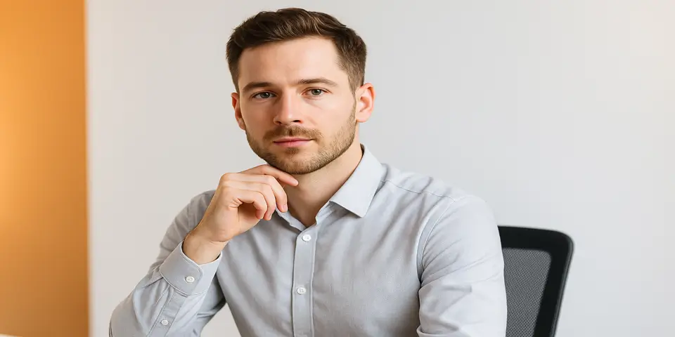 Focused IT expert analyzing data dashboards to optimize business performance