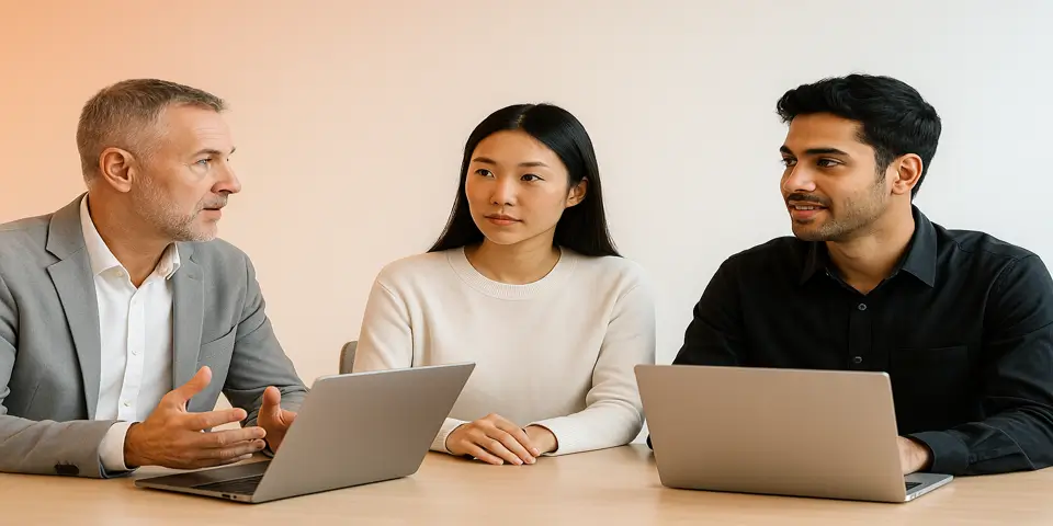 IT professionals collaborating on digital transformation projects in Malaysia.