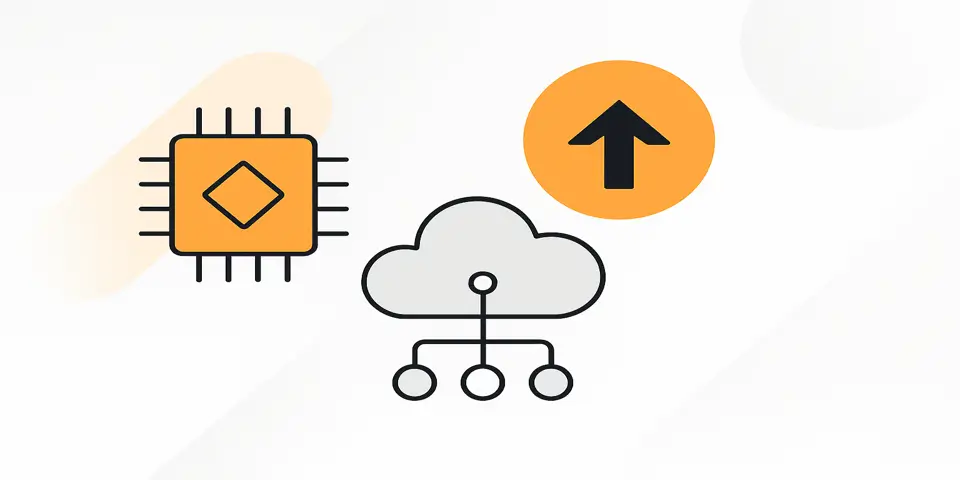 Abstract visualization of digital transformation and IT connectivity in Thailand.