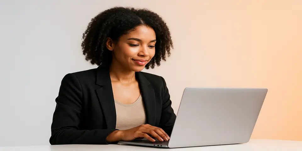 IT professional monitoring cybersecurity systems on multiple screens.