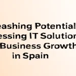 A professional team collaborating on IT solutions for business growth.
