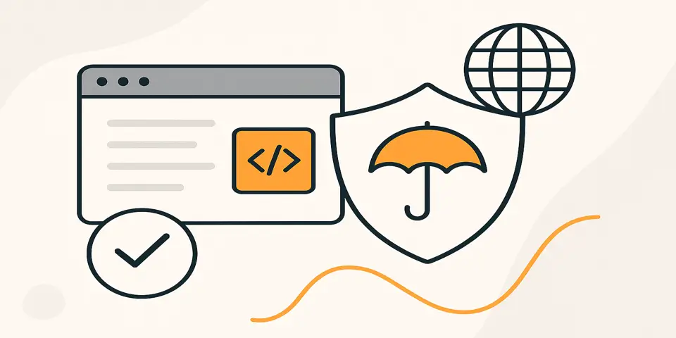 Abstract background symbolizing digital innovation in the insurance sector.