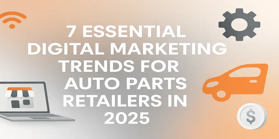 7 Essential Digital Marketing Trends for Auto Parts Retailers in 2025