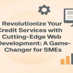 Modern credit service transformation through cutting-edge web development.
