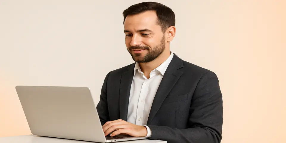 Developer analyzing financial dashboards for web optimization.