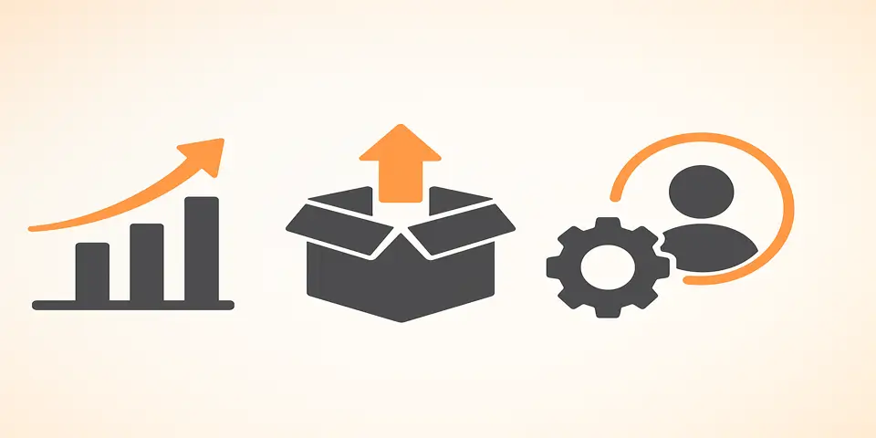 Abstract pattern representing innovation and digital transformation.