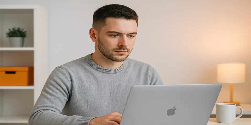 Developer coding fintech platform with data analytics dashboard.