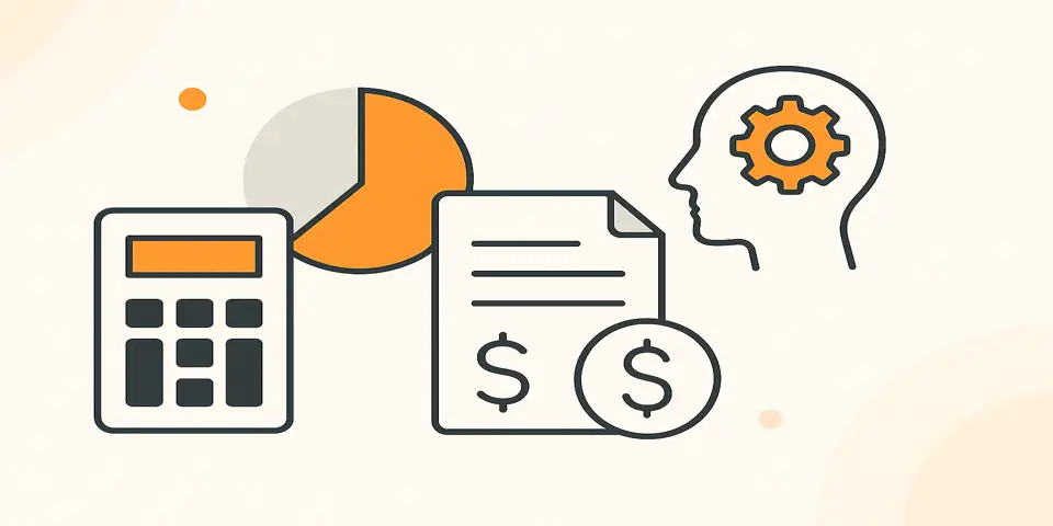 Abstract gradient symbolizing financial innovation and technology.