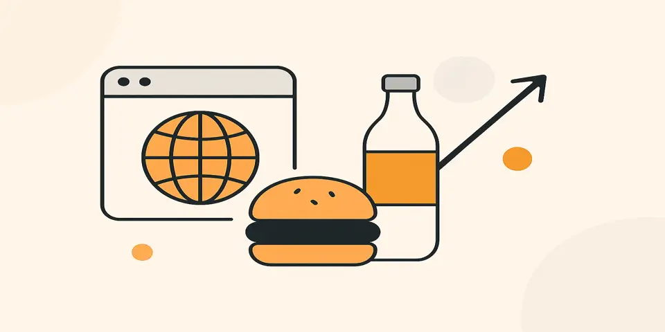 Team collaborating with digital tools to optimize food production processes.