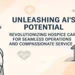 AI innovation transforming hospice care for seamless compassionate service.