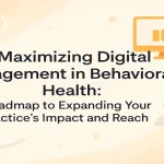 Digital engagement and behavioral health concepts presented in a clean, modern featured design.