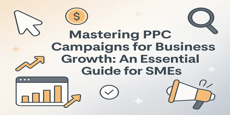 A clear visual representing PPC-focused strategies designed to improve business growth.