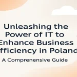 Business team utilizing IT solutions to enhance efficiency and growth.