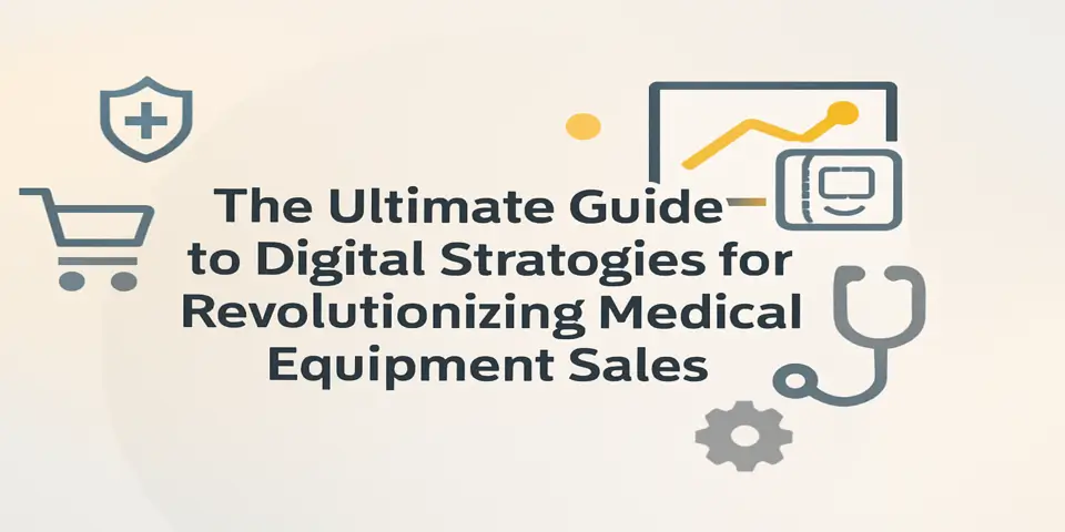 The Ultimate Guide to Digital Strategies for Revolutionizing Medical Equipment Sales