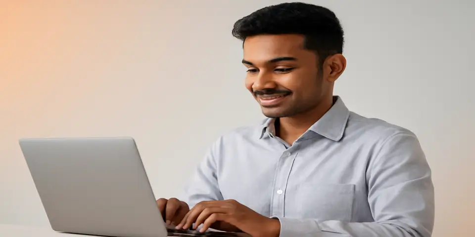 Business leader analyzing data to drive growth with IT.