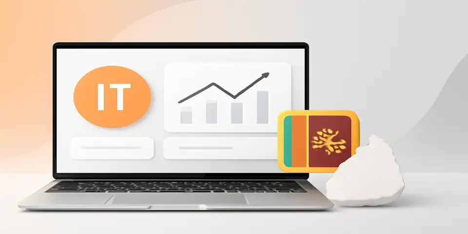 Laptop displaying IT-driven business growth tools.