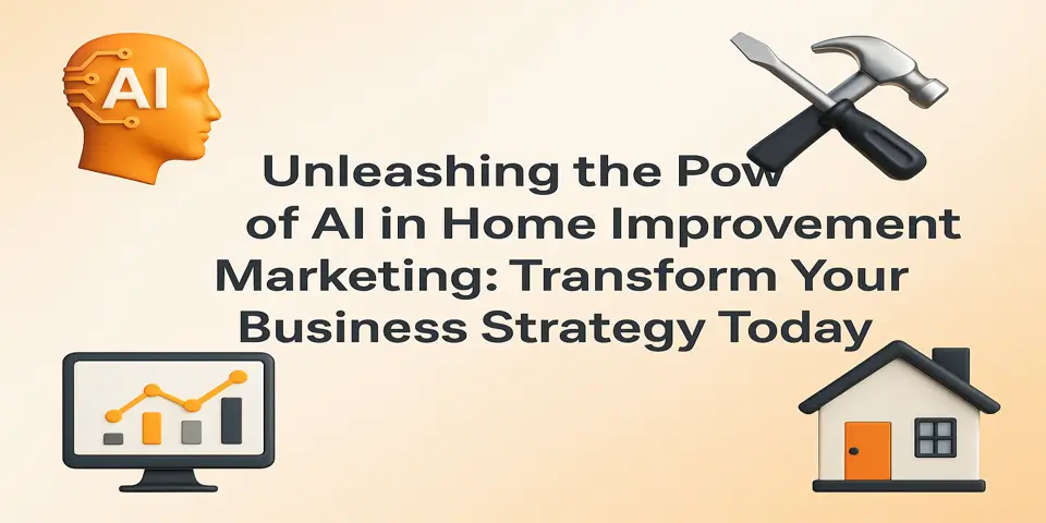 Unleashing the Power of AI in Home Improvement Marketing: Transform Your Business Strategy Today