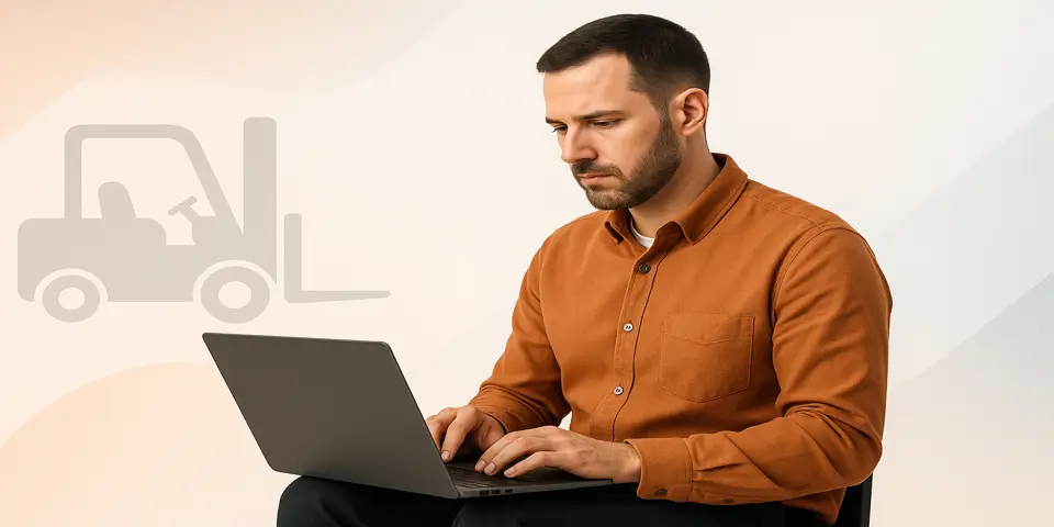 Professional using digital platforms to manage business operations effectively