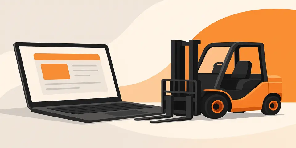 Digital device displaying analytics and operational insights on screen