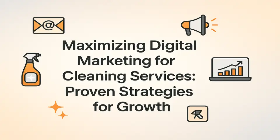 Maximizing Digital Marketing for Cleaning Services: Proven Strategies for Growth
